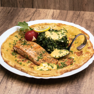 Lachspfannkuchen